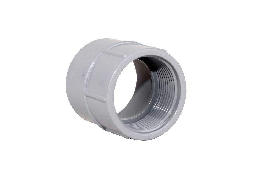 078073 Female 19 Conduit Adapter, 1-1/4 in, PVC