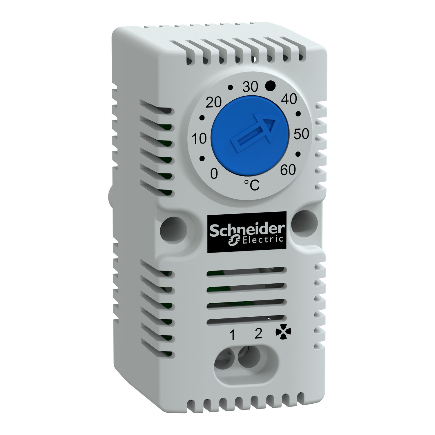NSYCCOTHO ClimaSys Simple Thermostat, 250 V AC, 0 to 60 deg C Setting, 1NO Contact, Clip Mount