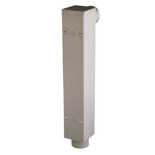 1297 Rectangular PTB Rigid Conduit Pull Box, 90 deg, Steel, Electro-Zinc Plated/Chromate/Epoxy Powder Coated