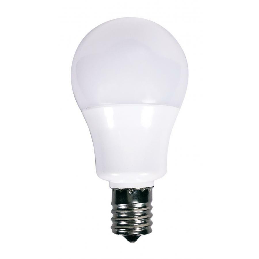 S9065 Type A LED Lamp, 6 W, 40 W Incandescent Equivalent, E17 Lamp, 450 Lumens