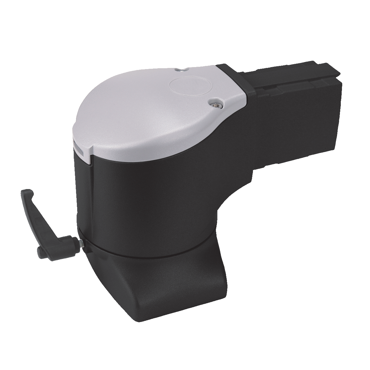 S1MFEC Syspend CS5 Flange Elbow Coupling, For Use With SYSPEND 180-MAX Suspension System, Die Cast Aluminum, Black