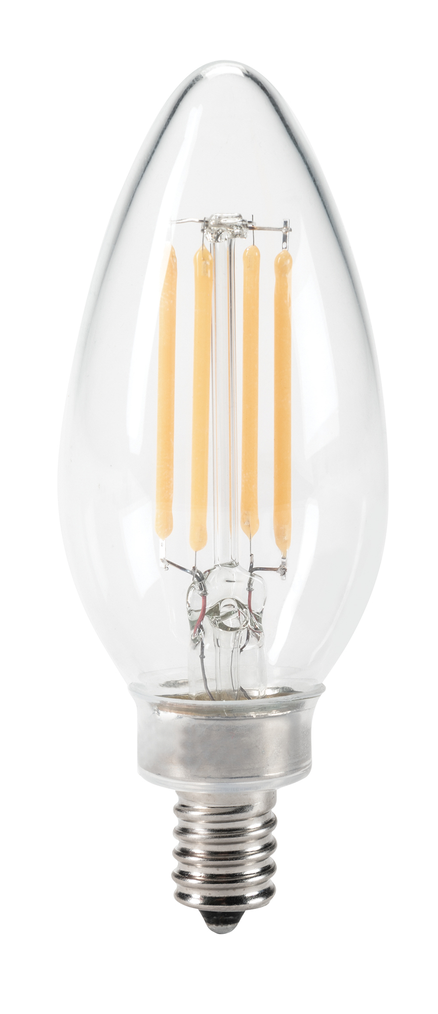 KT-LED4.5FB11-E12-927-C 900 Dimmable Bulb, 4.5 W, E12 Lamp Base, B11 Shape, 120 V