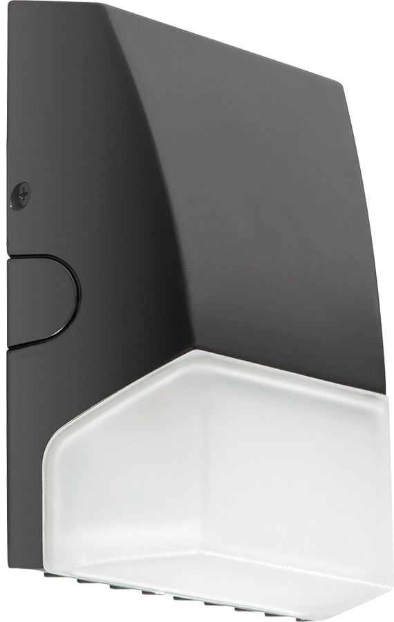 BRISKS11L-730 BRISK Economical Outdoor Wallpack,) LED Lamp, 9.4 W Fixture, 120/208/240/277 V AC, Bronze/Polyester Powder Coated Housing