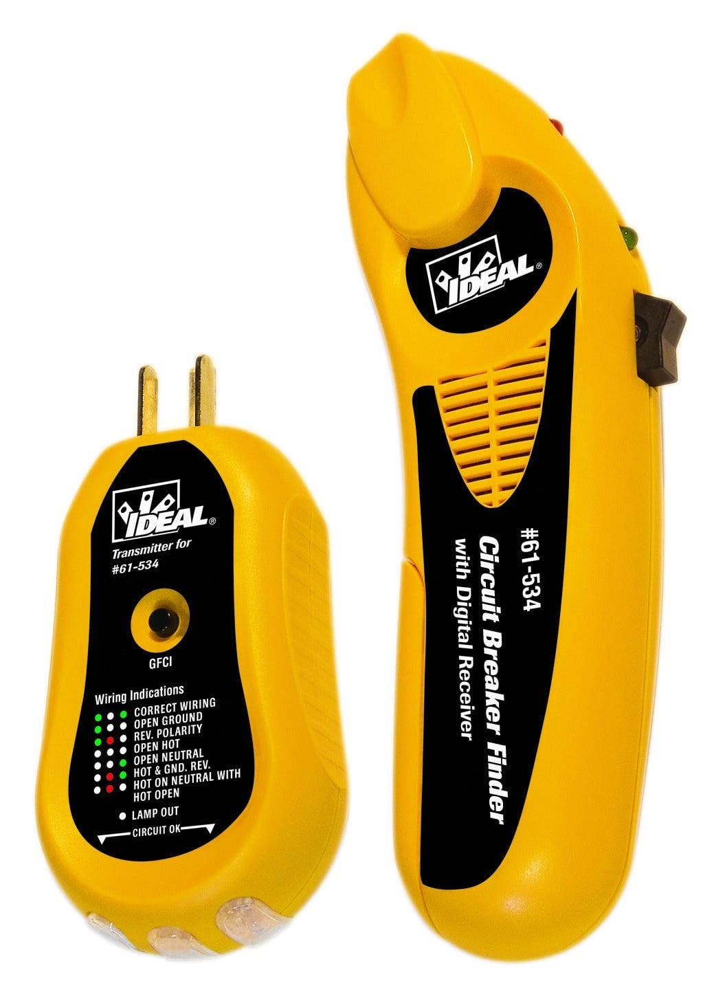 61-534 Circuit Breaker Finder, 9 V DC Battery, Digital Display