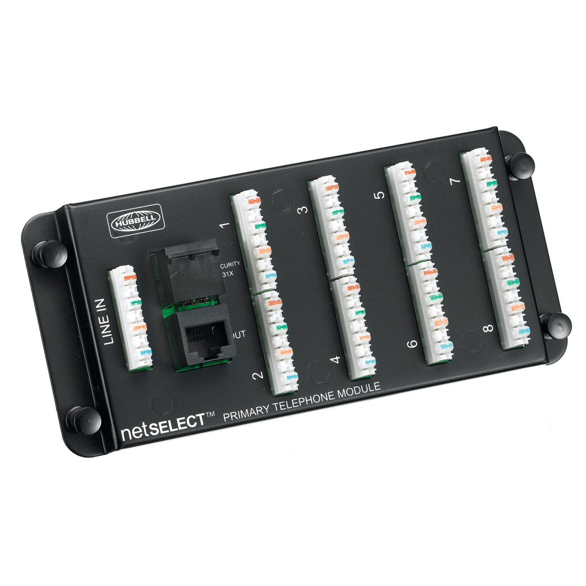 NSOPTM8 8-Port Primary Standard Telephone Module, RJ45 Connection