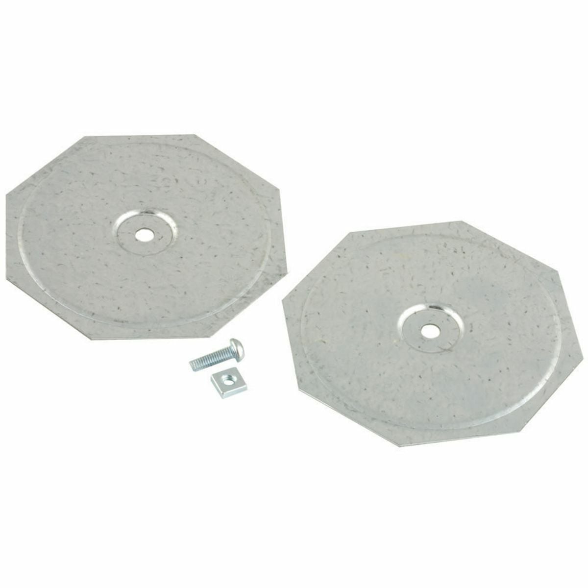 1041 2-Piece Knockout Seal, For Use With Box/Panelboard, 4 in Trade Size, Steel, Silver