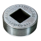 Recessed Plugs, Gray Iron, Threads (NPT) 3 Inch with Flush Head for Hazardous and Non Hazardous Locations