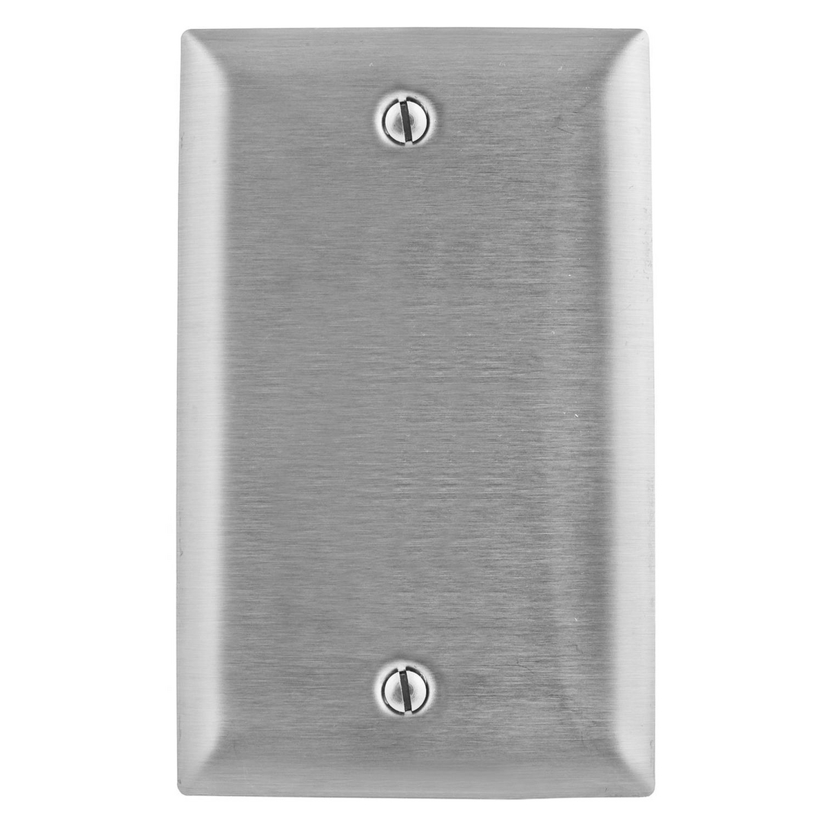 SS13 Standard Blank Wall Plate, 1 Gangs, Stainless Steel