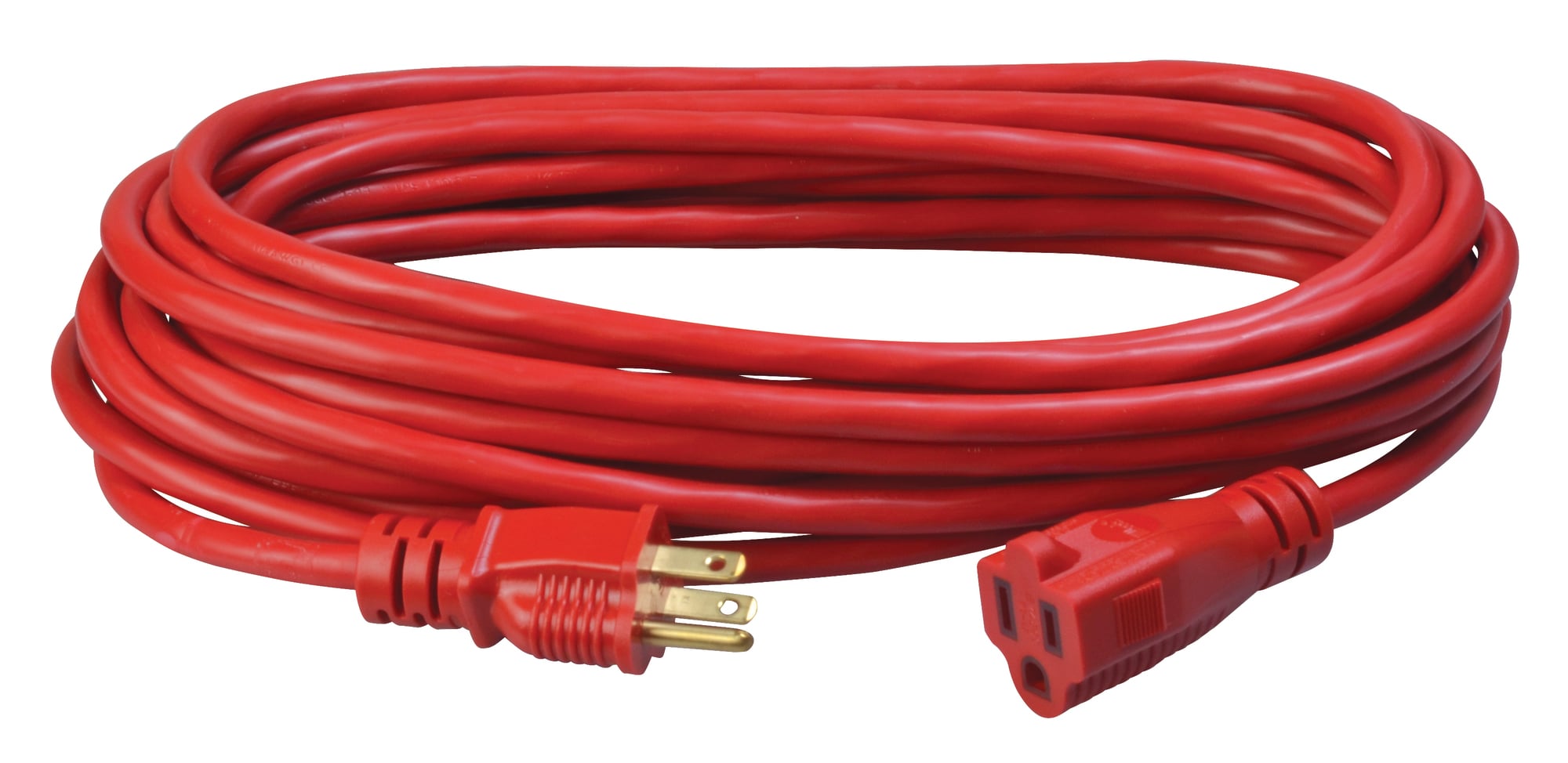 2407SW8804 Type SJTW Extension Cord Set, 125 V AC, 15 A, 25 ft L Cord, 3 Conductors