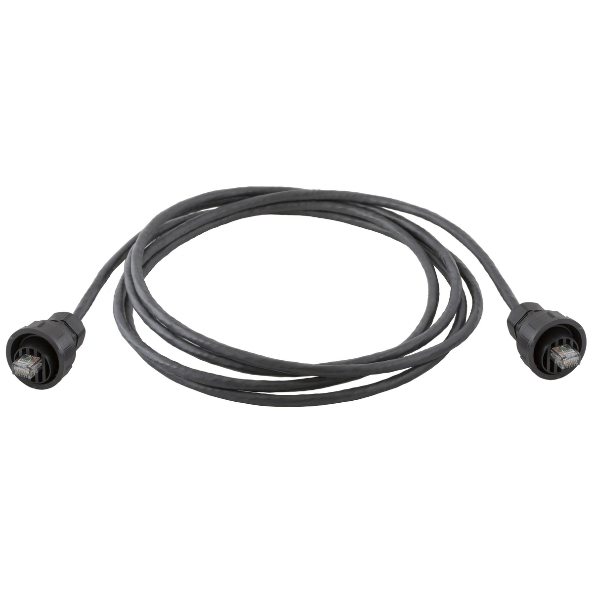 HI-Impact HI610EE Patch Cord, Cat 6, (8) 24 AWG UTP Stranded Copper Conductor, RJ45 Plug Connector, 10 ft L Cord