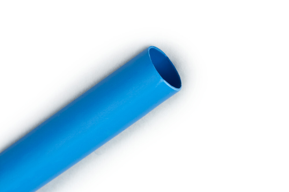 Heat Shrink Thin-Wall Tubing, 1/4 Inch, Blue, 200 ft Spool