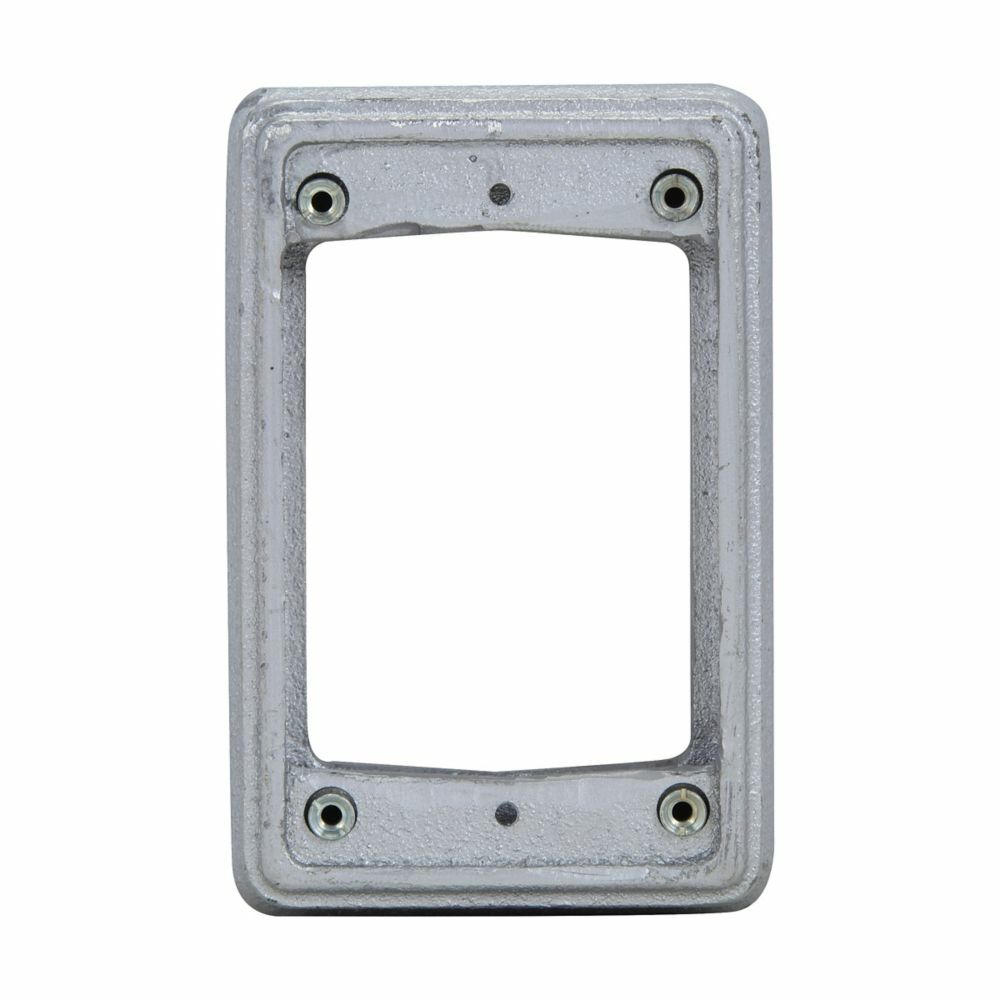 EXF11 Explosionproof Extension Cover, For Use With Cast Iron/Aluminum Device Boxes, 1-Gang, Copper-Free Aluminum