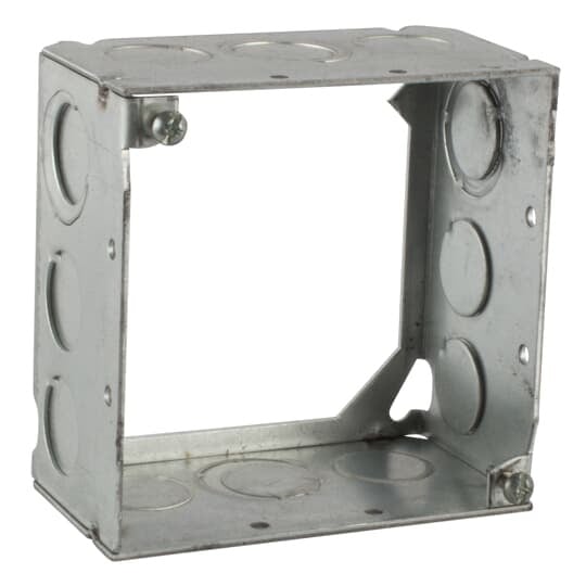 531711234 Steel City 1-Outlet Extension Ring, 4 in L x 4 in W x 2-1/8 in D, Steel