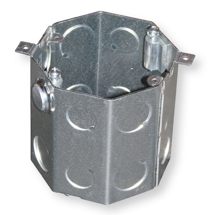 TP643 Welded Concrete Box, Steel, 46 cu-in Capacity