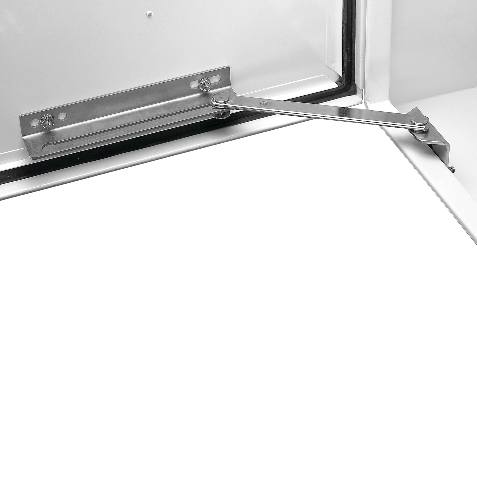 ALGDSTOP2 A80 Enclosure Door Stop Kit, For Use With Standard, Large Mild and Stainless Steel Enclosures, Steel