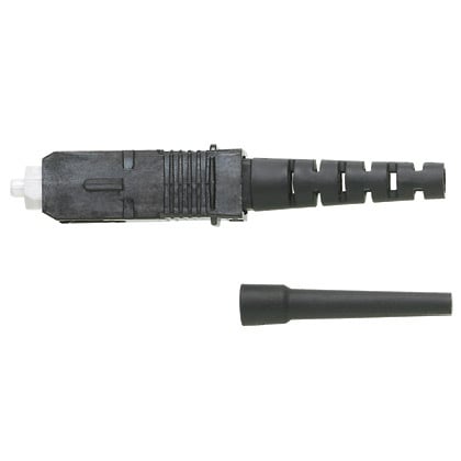 FSCM5BL OptiCam Field Polished Fiber Optic Connector, SC-Simplex Connector, OM2/OM3/OM4 Multi-Mode Fiber, 900 um Tight Buffered Fiber, Zirconia Ceramic Ferrule