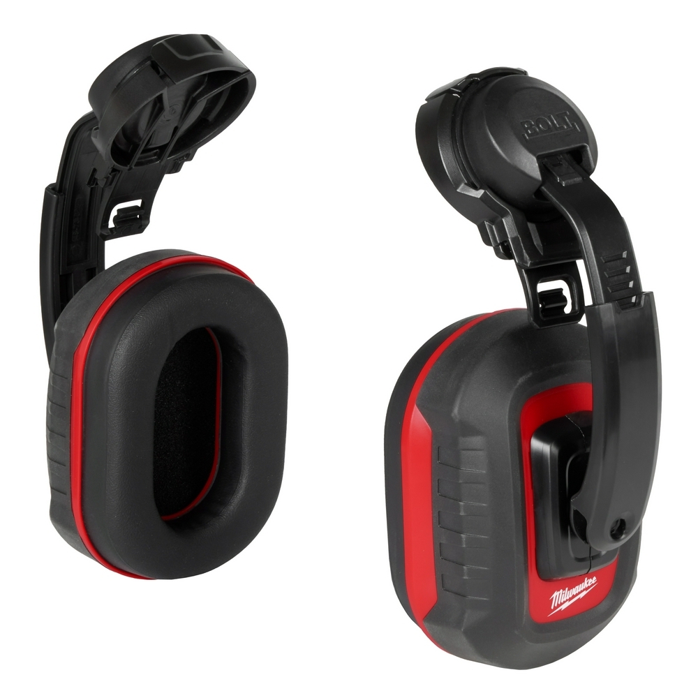 48-73-3250 BOLT Earmuff, 24 dB Noise Reduction, Black