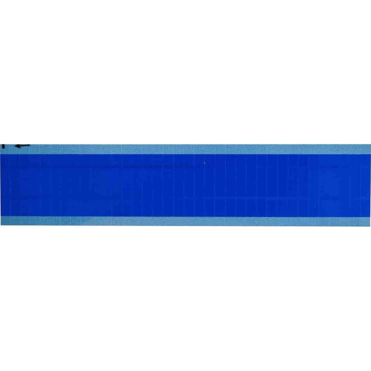 TWM-COL-LB-SC-PK TWM Blank Pre-Printed Solid NEMA Color Scored Wire Marker Card, 3/4 in L x 1/4 in W, Light Blue, B-702 Low Profile Vinyl Coated Polyester, 72 Markers per Card