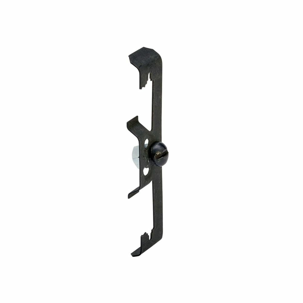 BW6S Rod and Wire Fastener, 3/8 to 7/16 in THK Flange, Steel, For Use With 3/8 in Plain/Threaded Rod