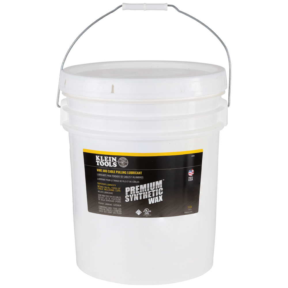 51013 High Performance Premium Synthetic Wax, 5 gal Bucket, Gel Form, Light Yellow, 1