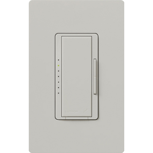 RRD-10D-PD Maestro RF Dimmer for RA2 Select/RA3 Systems, 1000W Incandescent/Halogen, 800W MLV, 1 Pole/Multi-Location, 120V, Palladium