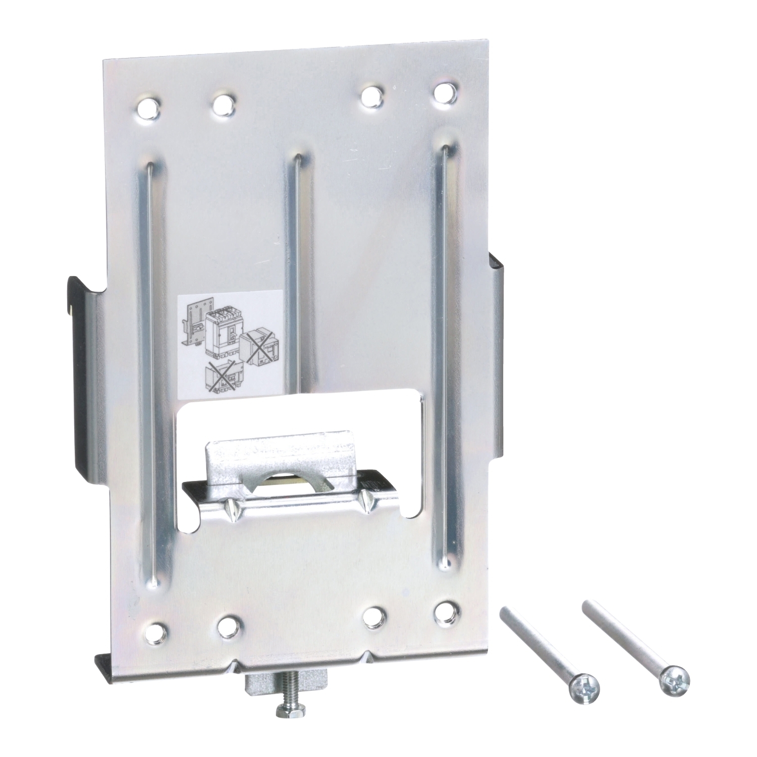 S29305 DIN Rail Mounting Kit, For Use With PowerPact H, L and J Frame Molded Case Circuit Breaker