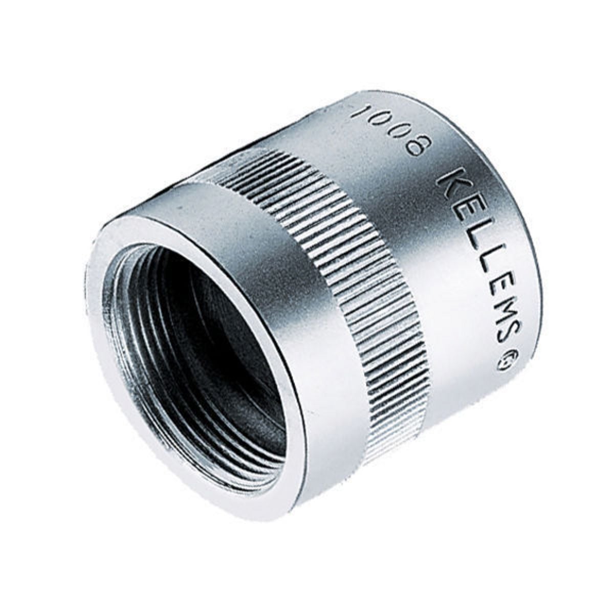 091041004 Standard Thread Adapter, 1/2 in Interior Thread, 7/8 in Exterior Thread, Aluminum