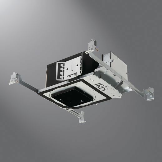 P406TAT Square Recessed Housing, Non-Insulated Insulation, 120 to 277 VAC, 4-1/2 in Ceiling Opening, Steel Housing