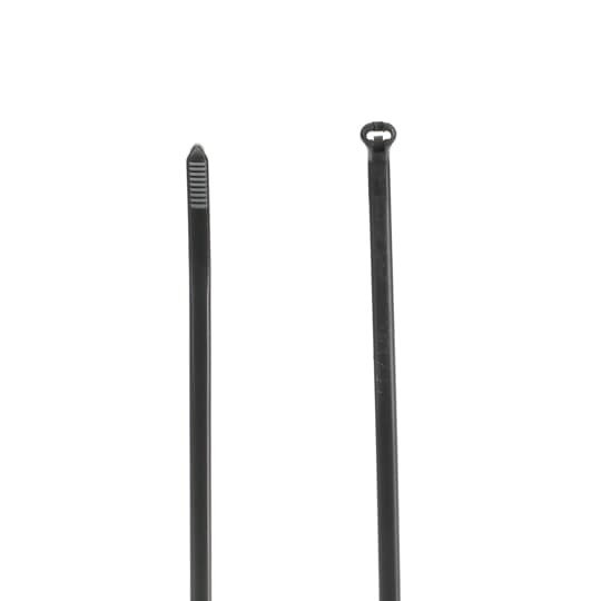 TY28MX Ty-Rap High Performance Standard Cable Tie, 14.2 in L x 0.19 in W x 0.055 in THK, Nylon/Polyamide 6.6, Black
