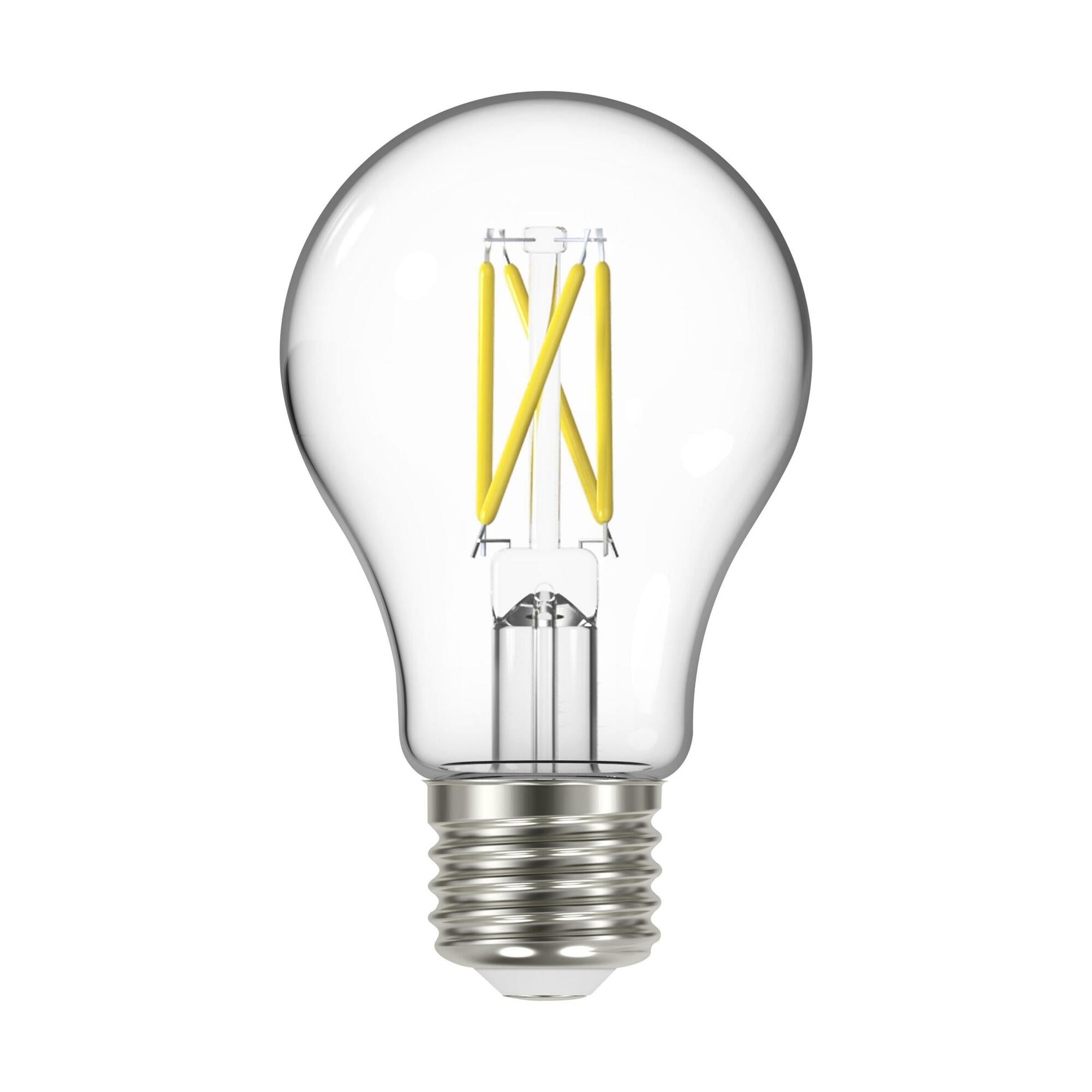 S11428 Type A Dusk to Dawn Non-Dimmable LED Lamp With Photocell, 6.5 W, 60 W Incandescent Equivalent, E26 Lamp, A19 Shape, 800 Lumens