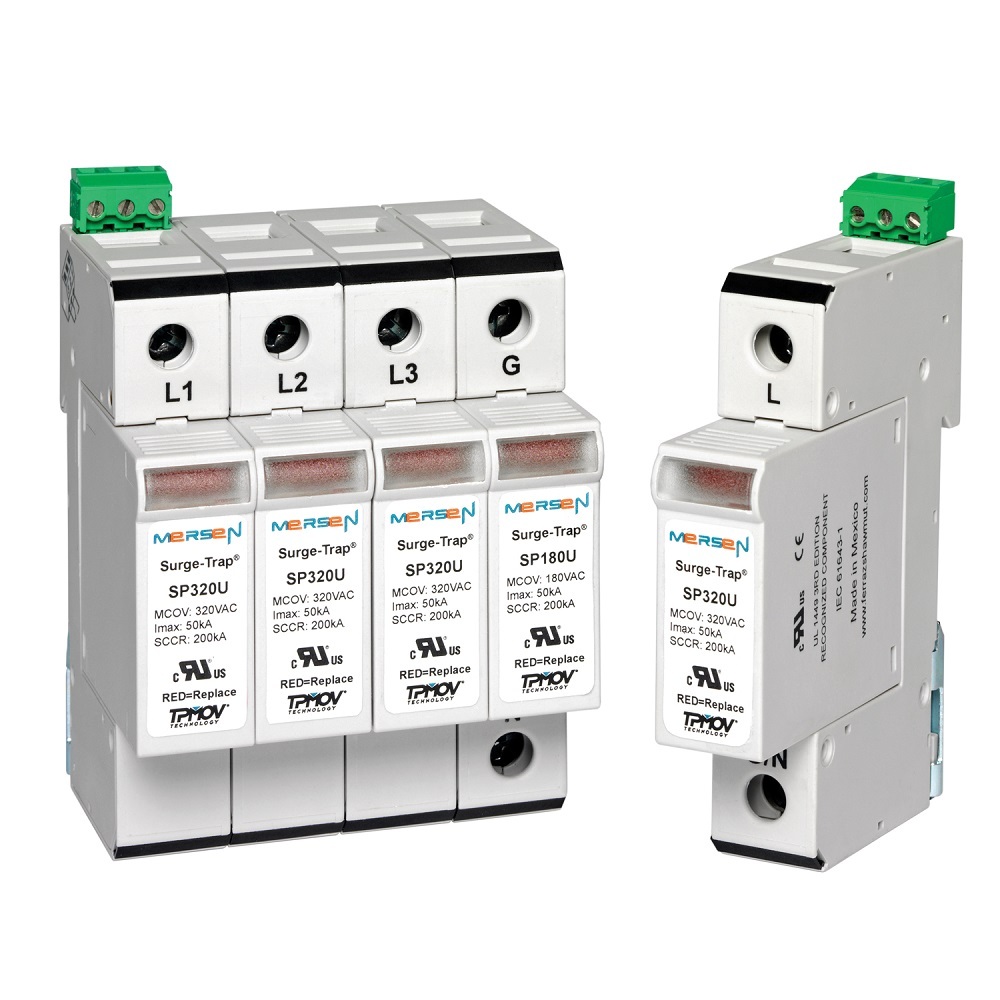 STP1201PGM Surge-Trap Pluggable Surge Protective Device, 120 V AC, 50/60 Hz, 1 Poles, 200 kA SCCR, 1 Phase