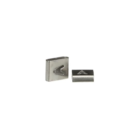 ER010 Ty-Rap Cable Tie Identification Tag, Legend: A, -112 to 1000 deg F, 316 Stainless Steel