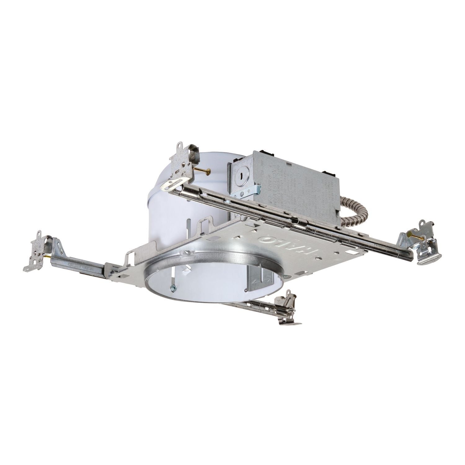 H27T Halo Shallow Recessed Housing, Incandescent Lamp, 120 V AC, 6-1/2 in Ceiling Opening, Steel Housing