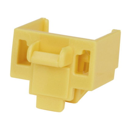 PSL-DCJB-YL Blockout Device, For Use With RJ45 Jacks, -30 to 200 deg F, Polycarbonate, Yellow