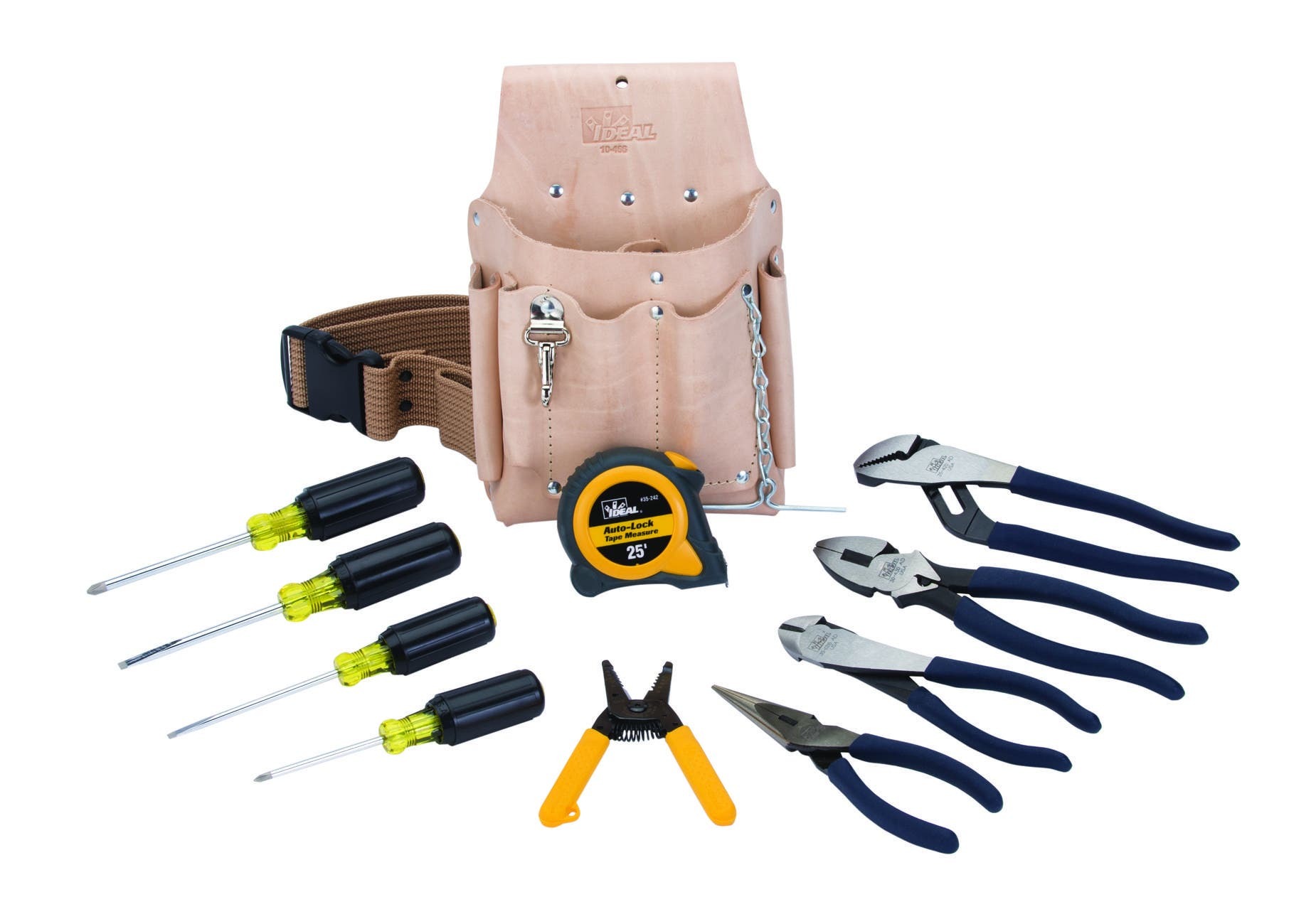 35-5805 WireMan Dipped Grip Hand Tool Kit, 12 Pieces