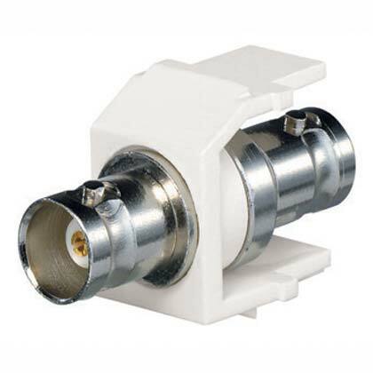NetKey BNC Module, 50 Ohm, Off White