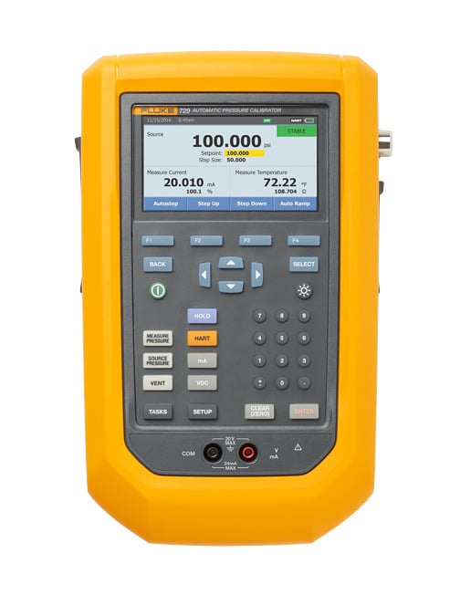 FLK-729/300G-FC 729 Automatic Pressure Calibrator With Connect, 0 to 300 psi Pressure, -12 to 300 psi Resolution, 0.01% Accuracy