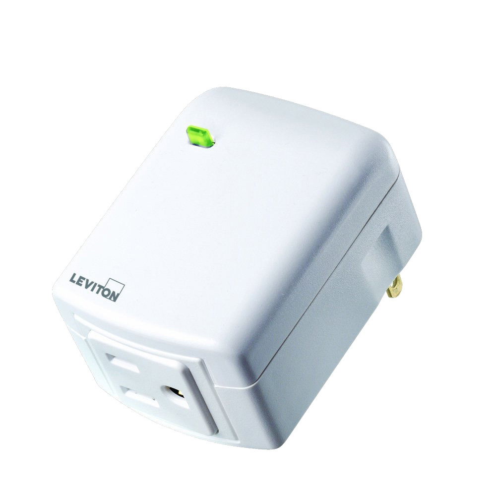 DZPA1-2BW Decora Smart Plug-in Outlet, White