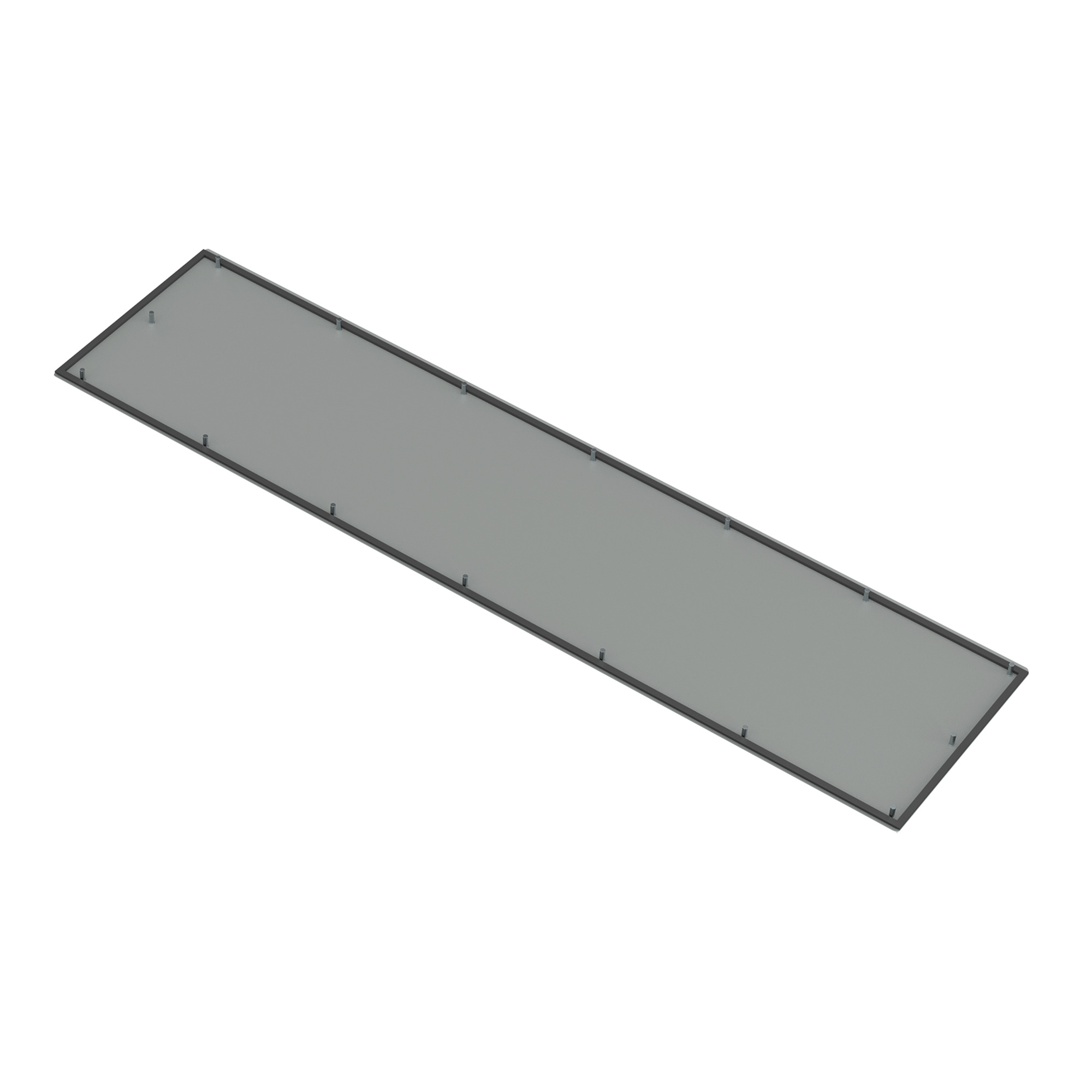 AMOD8424FEP A34Y Flat End Plate, For Use With NEMA 12 Modular Disconnect Enclosures, Steel