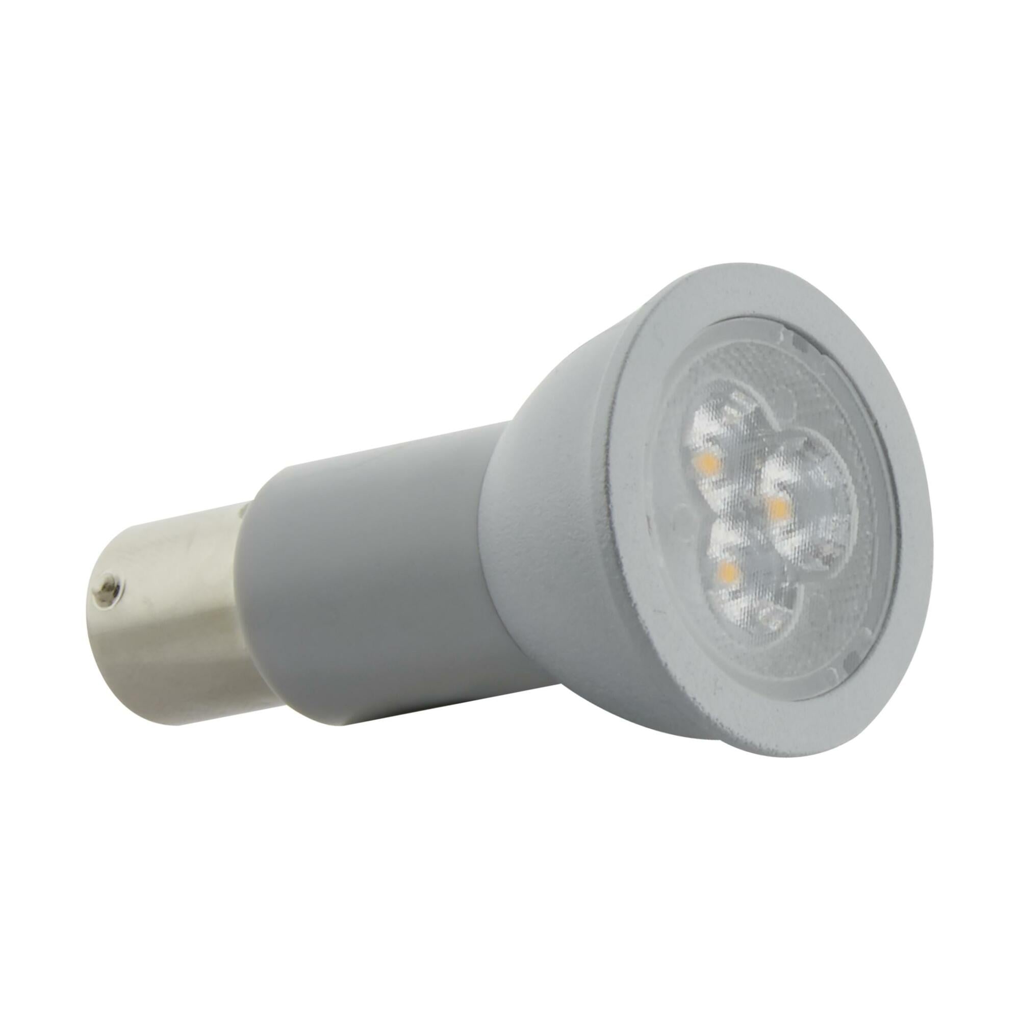 S29004 Mini Non-Dimmable LED Lamp, 3 W, 20 W Incandescent Equivalent, BA15s Lamp, R12 Shape, 220 Lumens
