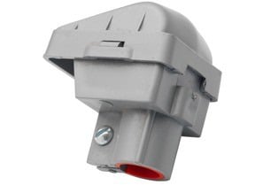 Entrance Head, PVC, Size 1 Inch