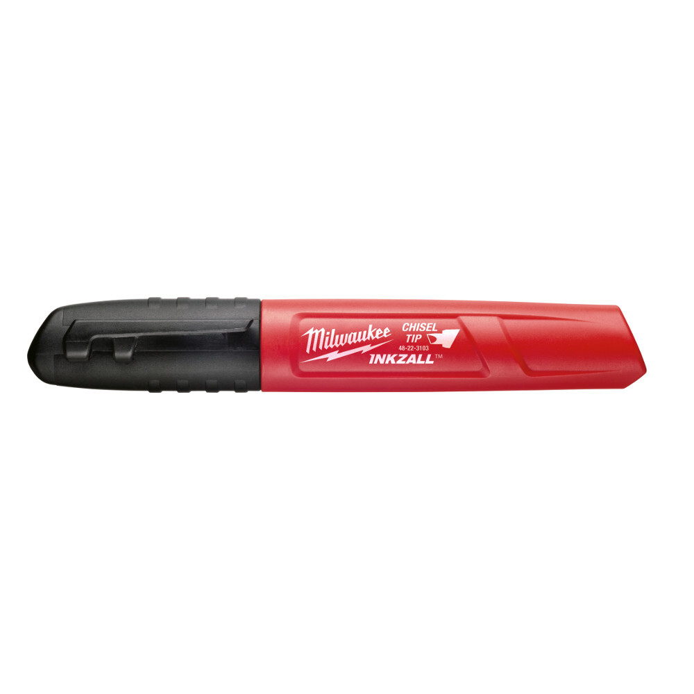 48-22-3103 Permanent Industrial Marker, Chisel Tip, Acrylic, Black
