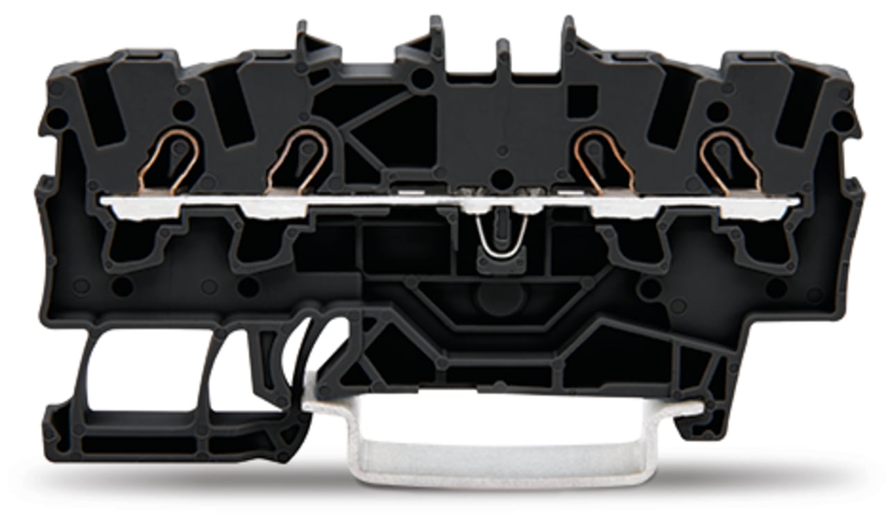 2001-1405 2001 4-Conductor Terminal Block, 1.29 in L x 0.16 in W x 2.7 in H, Polyamide