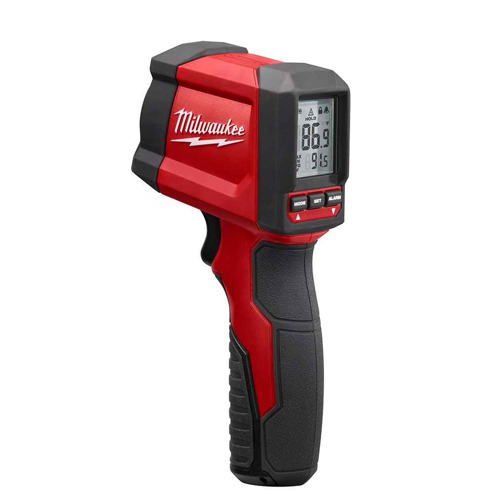 2267-20 Infrared Thermometer, -22 to 752 deg F, +/-2 % Accuracy, 10:1 Focus Spot, 0.95 Fixed, 9V Battery