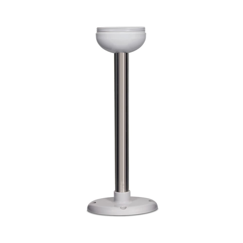 RSL-BT3-GY Radiant Tube Mounting Base, 3.94 in Dia x 13.43 in L, For Use With Radiant Stack Light, Stainless Steel