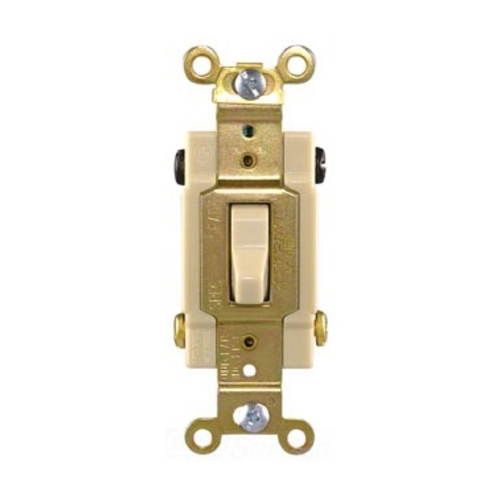 CS420V-BU 4-Way Toggle Switch, 120/277 VAC, 20 A, 1/2 hp Power Rating