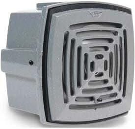 89SMSTRB-AQ AdaptaBeacon 89 Series Flashing Beacon, 24 V AC/DC, Xenon Lamp, Surface Mount, Blue Lens