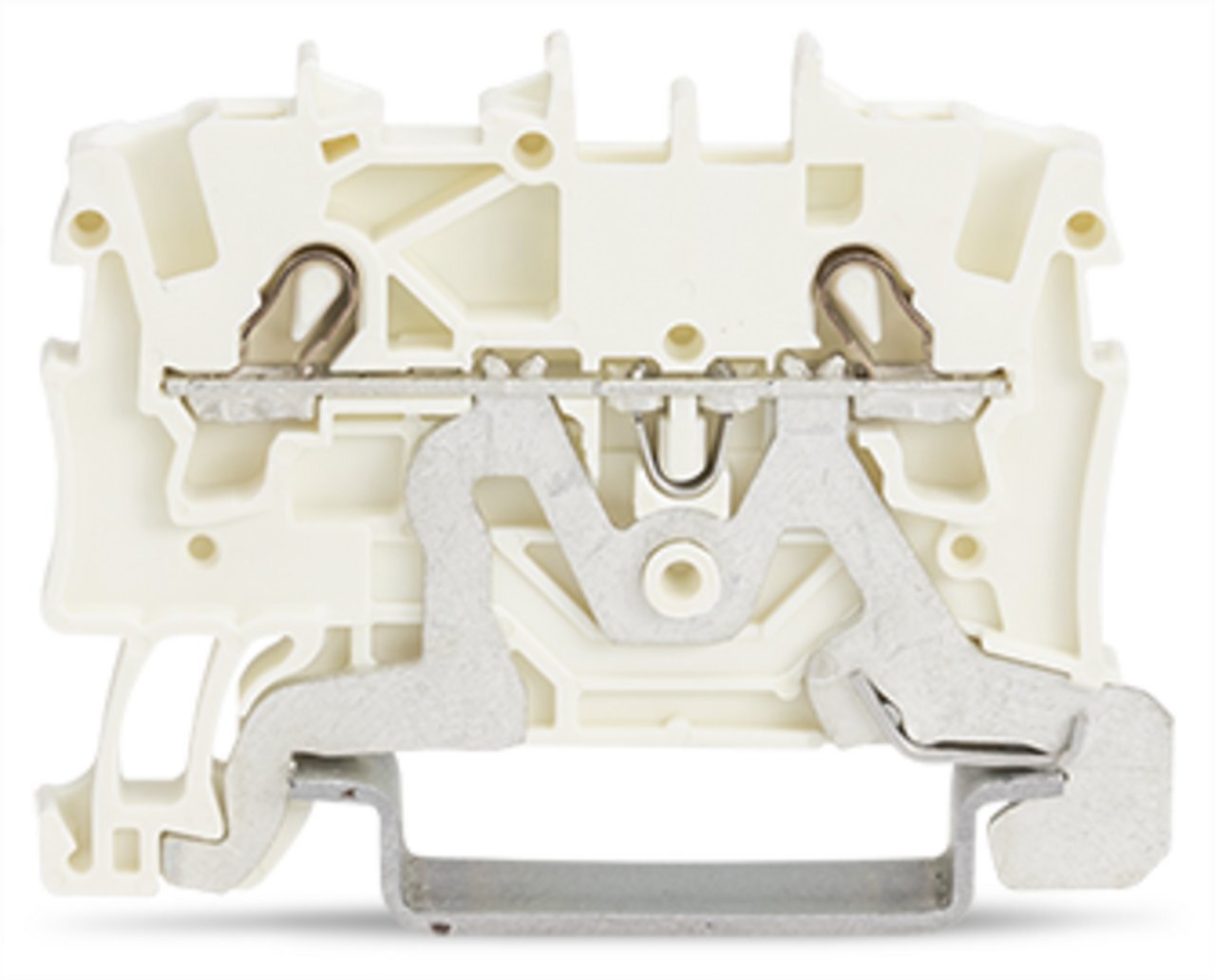 2001-1208 Operating Tool Conductor Terminal Block, 22 to 14 AWG Wire, 1 Poles, DIN Rail Mount