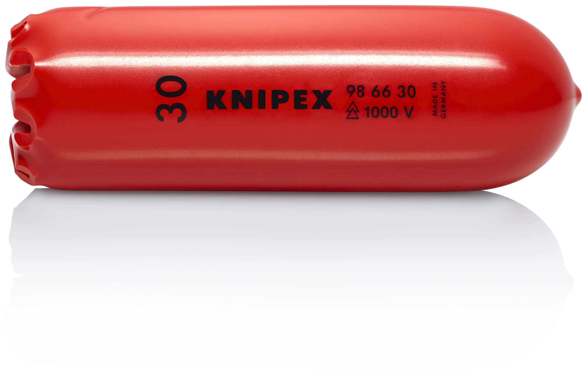 Self-Clamping Plastic Slip-On Cap-1000V Insulated, 4 1/4 in.