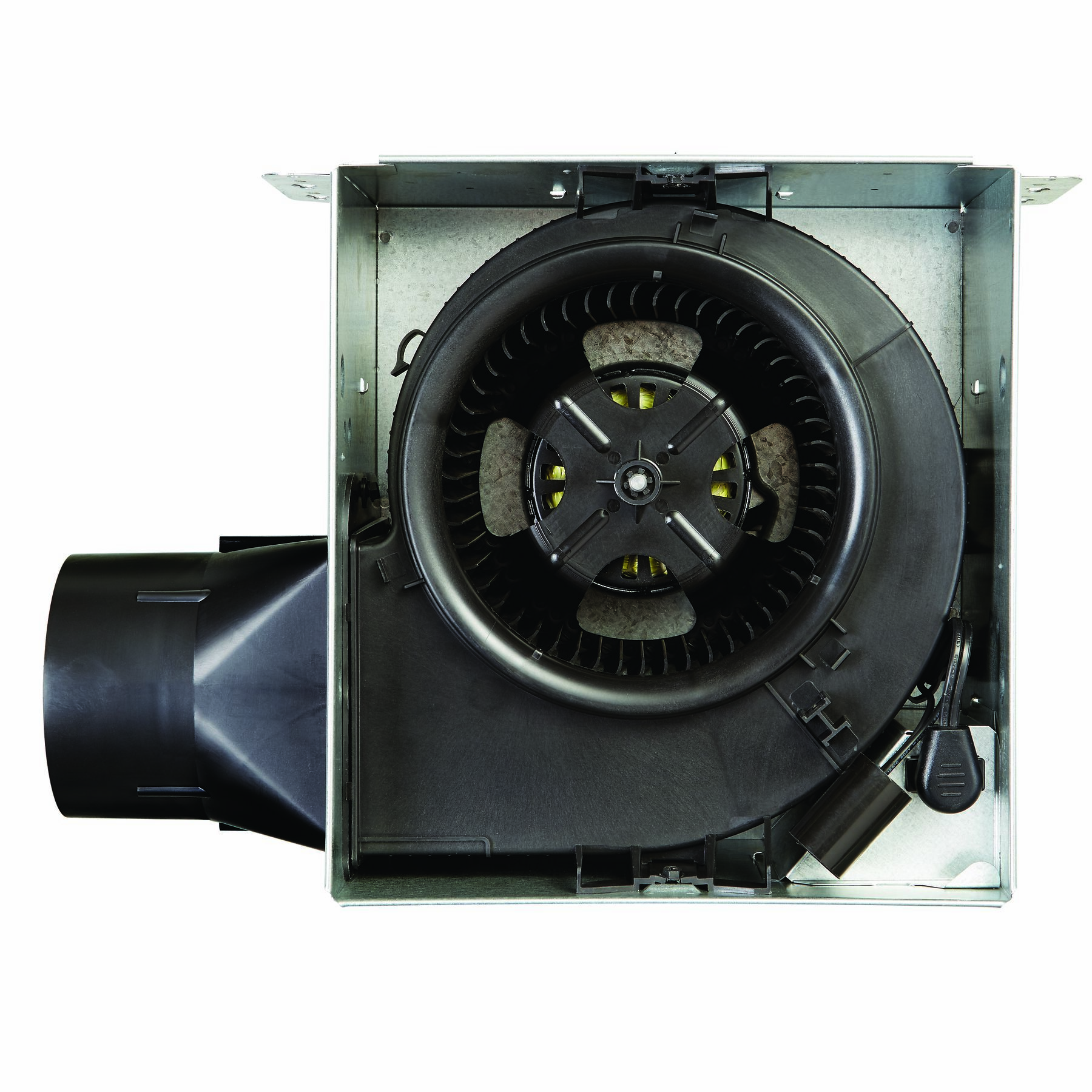 AE80K Flex Series Bathroom Exhaust Fan With CleanCover Grille, 80